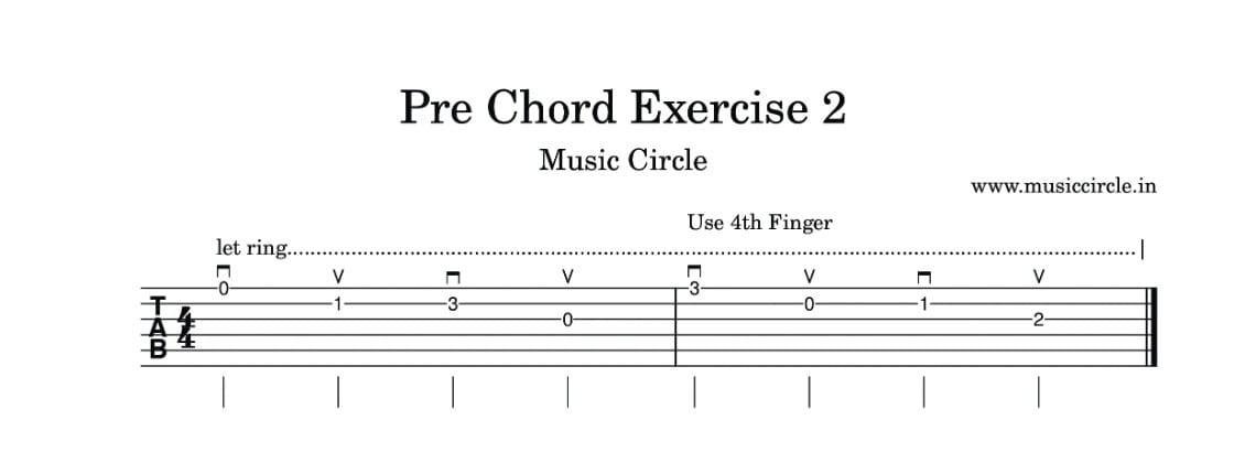 Pre Chord Exercise 2